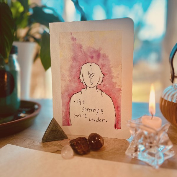 Soul Portrait — Hand Painted Aura & Reading